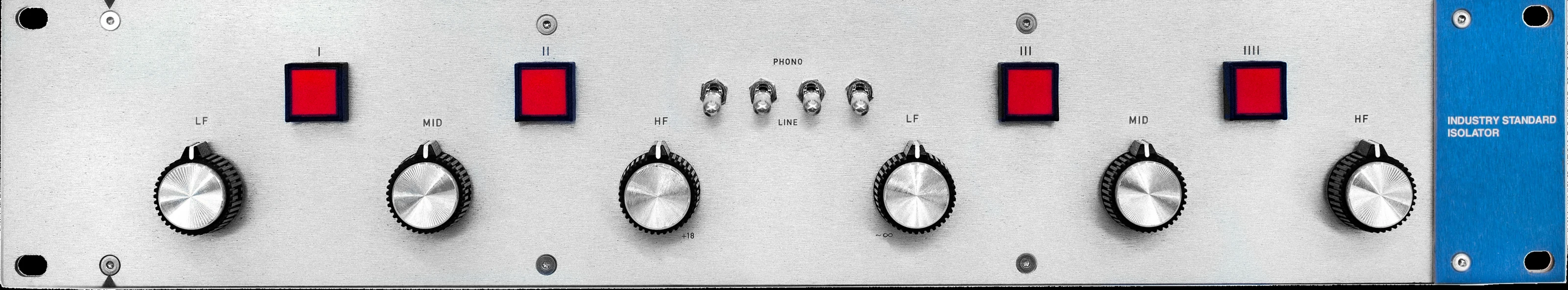Isolator front panel